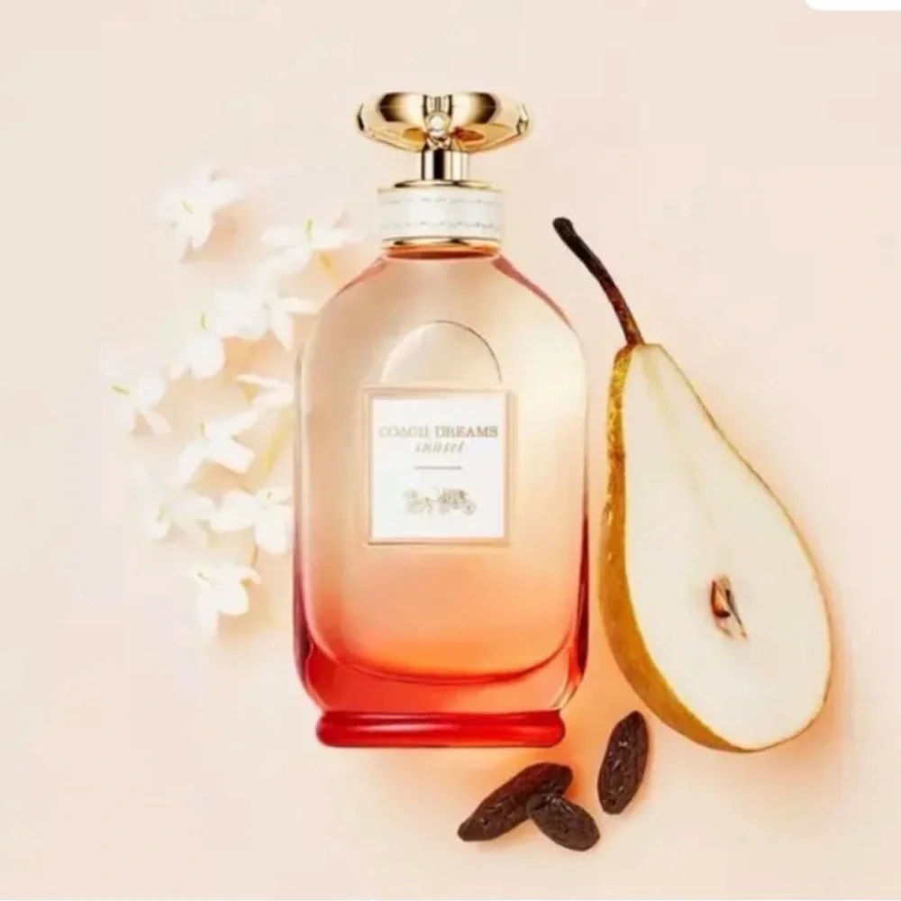 Coach Dreams Sunset Women's Perfume originally 3fl os - Pink and Gold Accents
